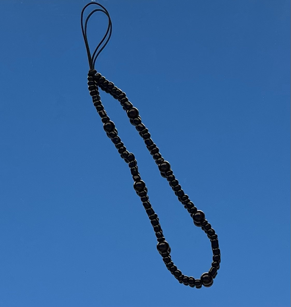 Black Phone Strap 2