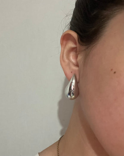 Bottega Silver Earrings