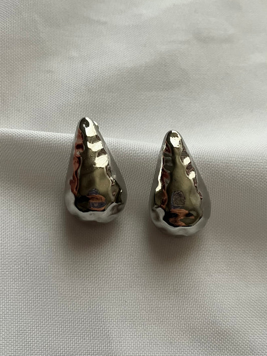 Silver Drop Earrings