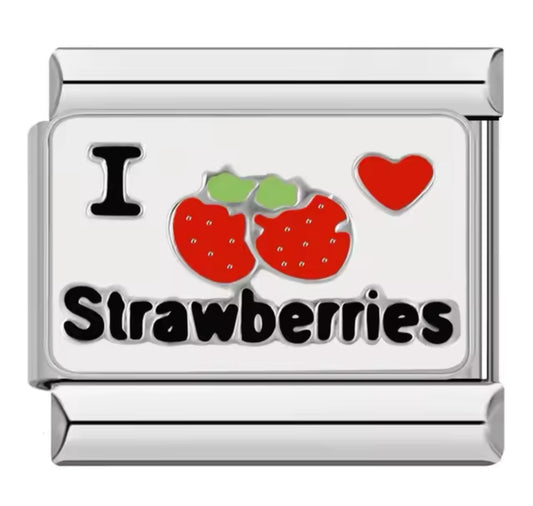 Charm I ♥️ Strawberries