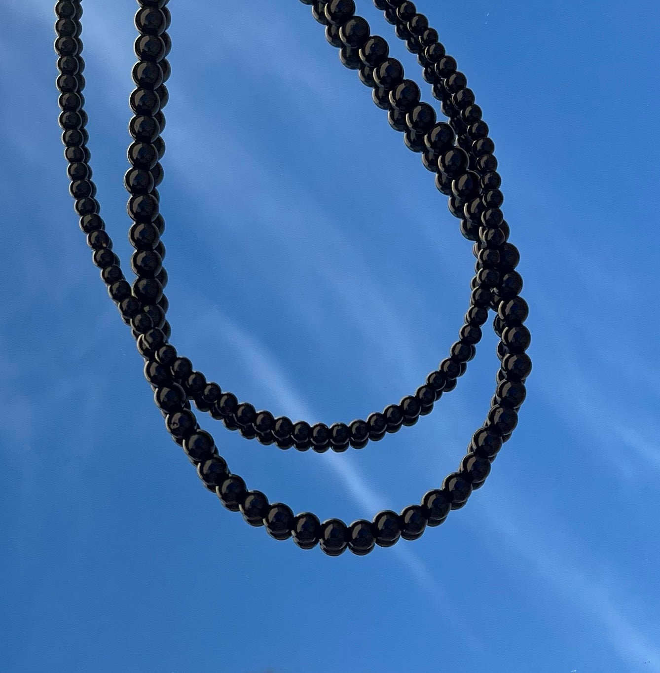 Basic Black Pearl Necklace