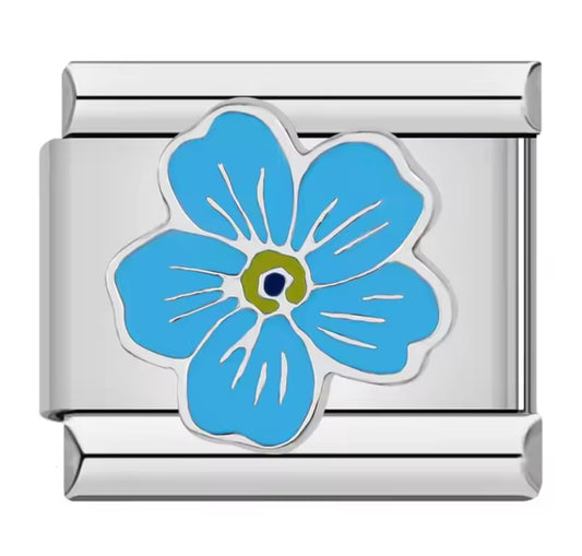 Charm Blue Flower