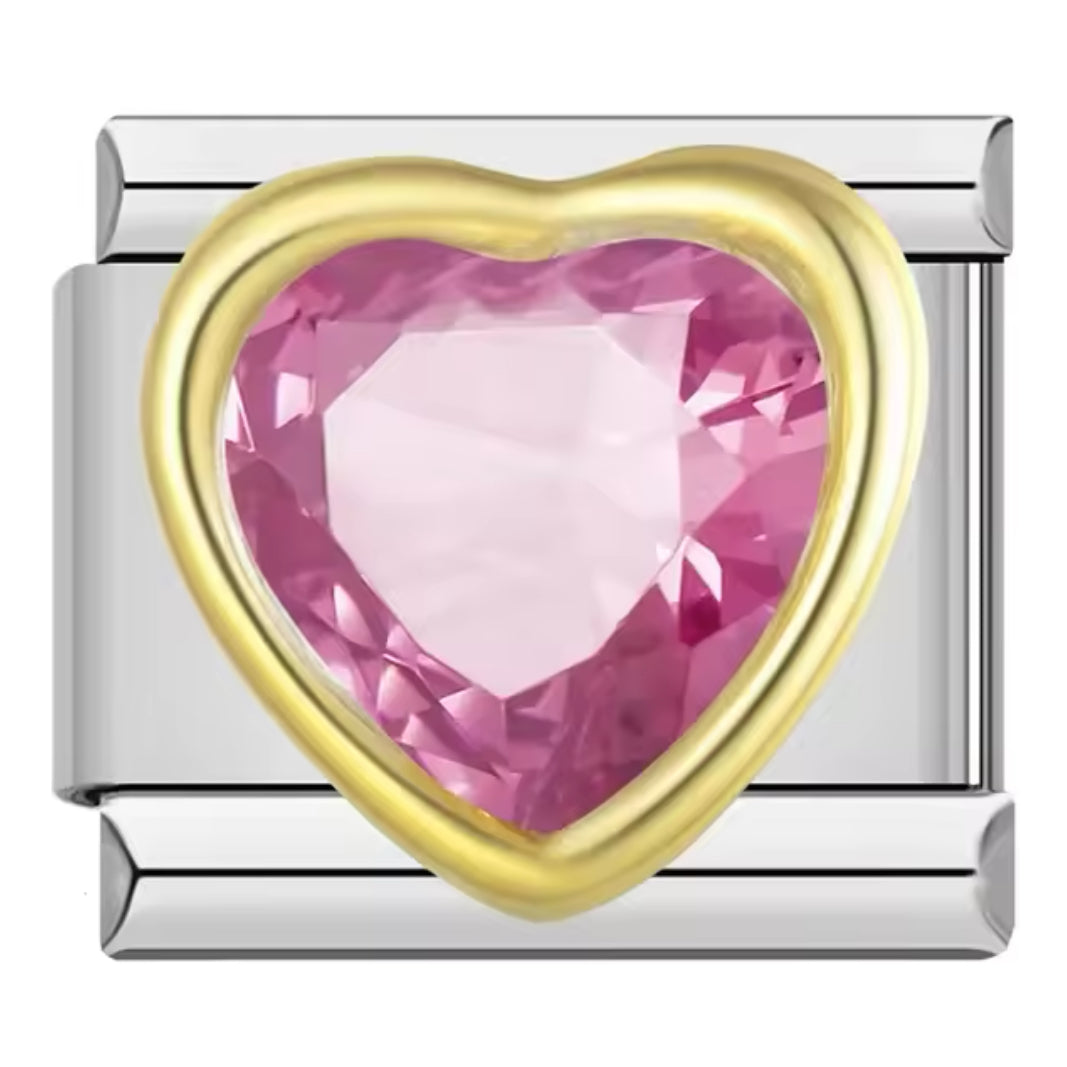 Charm Crystal Heart