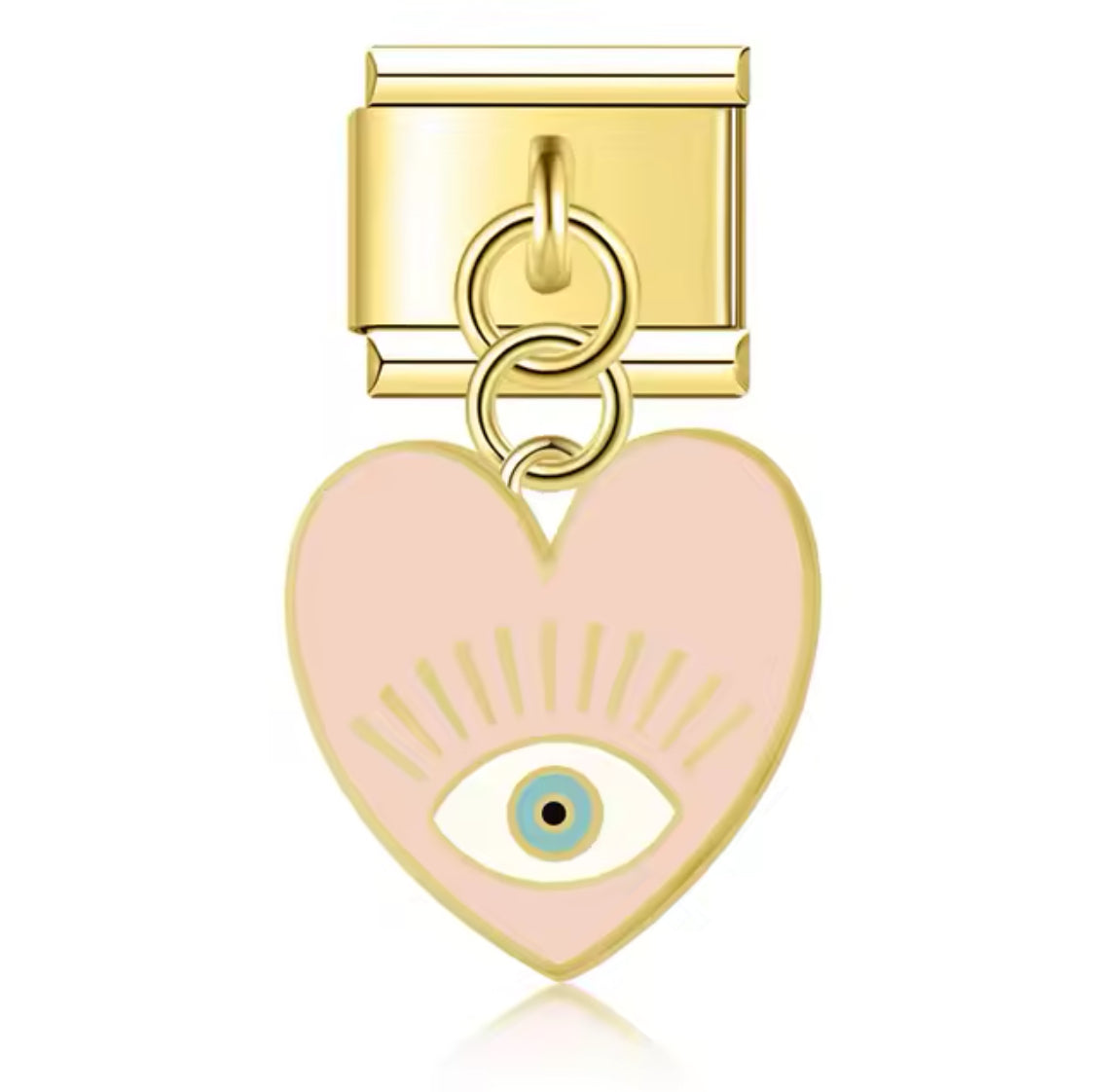 Charm Heart Eye Pendant