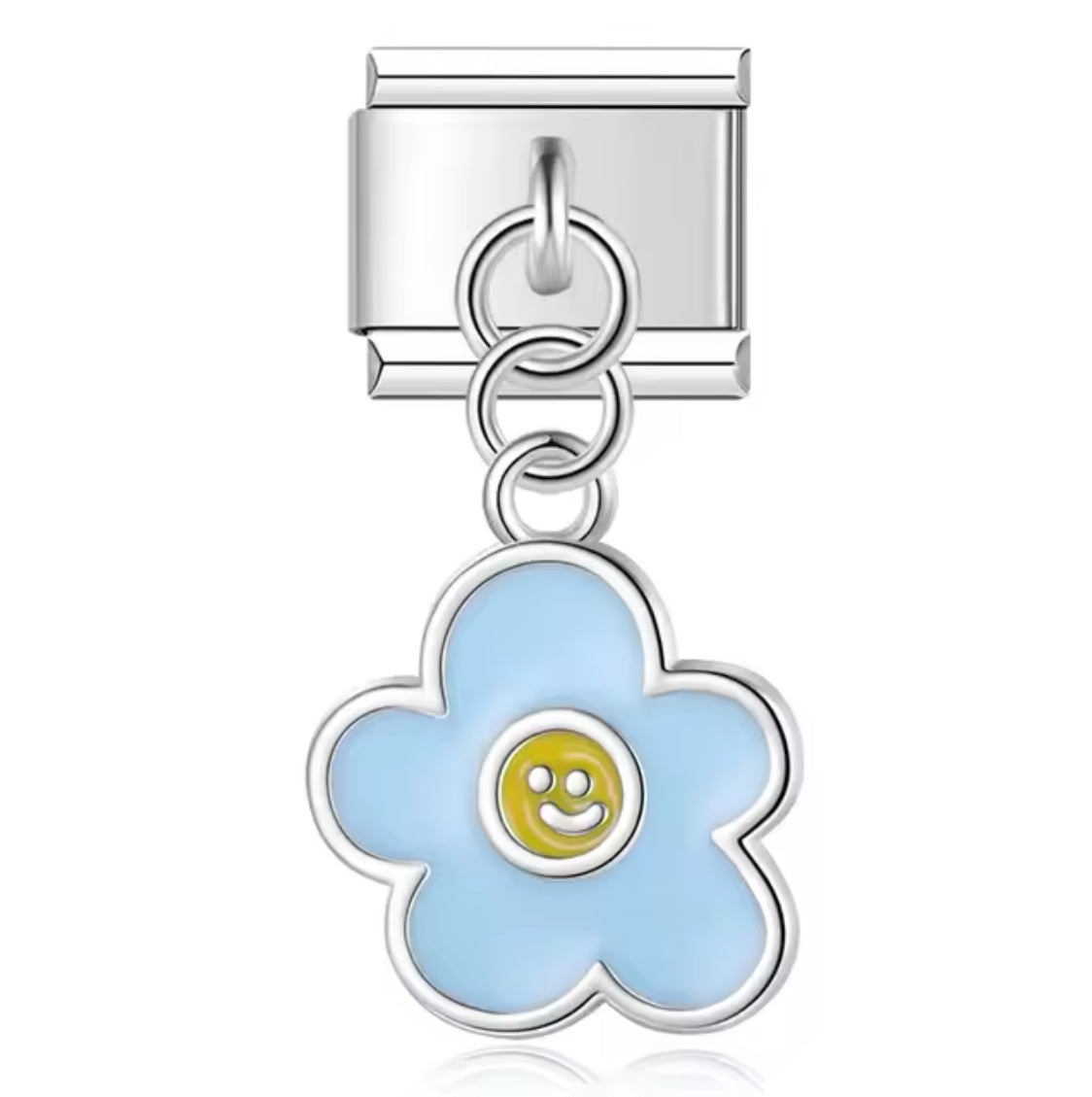 Charm Blue Flower Pendant