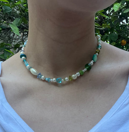 Blue & Green Necklace